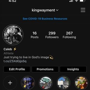 Follow my Instagram! @kingwayment